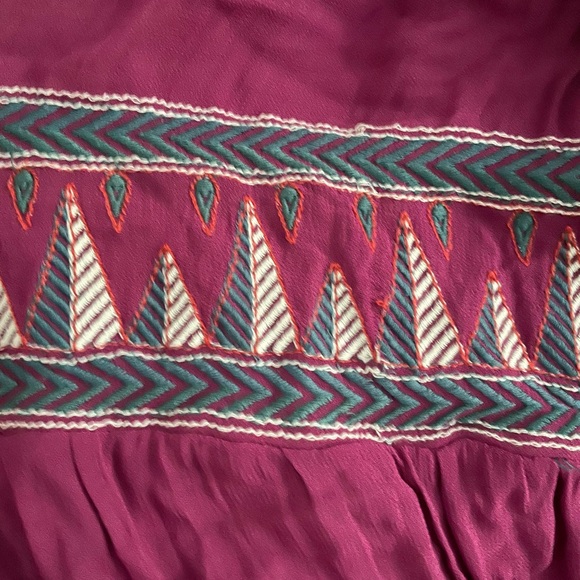 Free People boho bell sleeve blouse - Picture 4 of 8